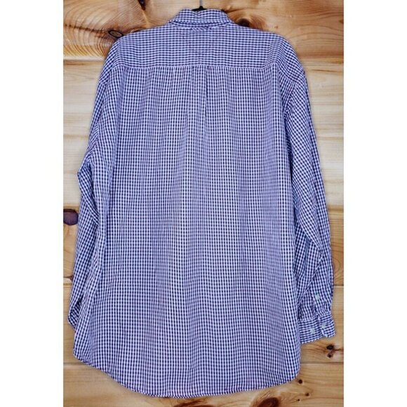 Tommy Hilfiger Dress Shirt Men's X Large Long Sleeve White Red Check - Picture 12 of 16